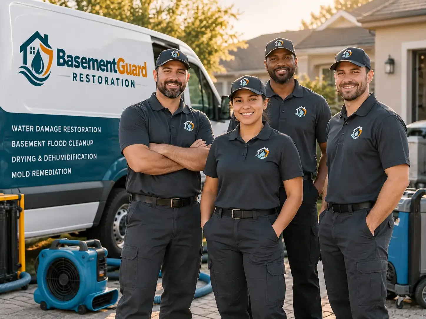 Basement Water Damage Restoration company in Hannah, ND